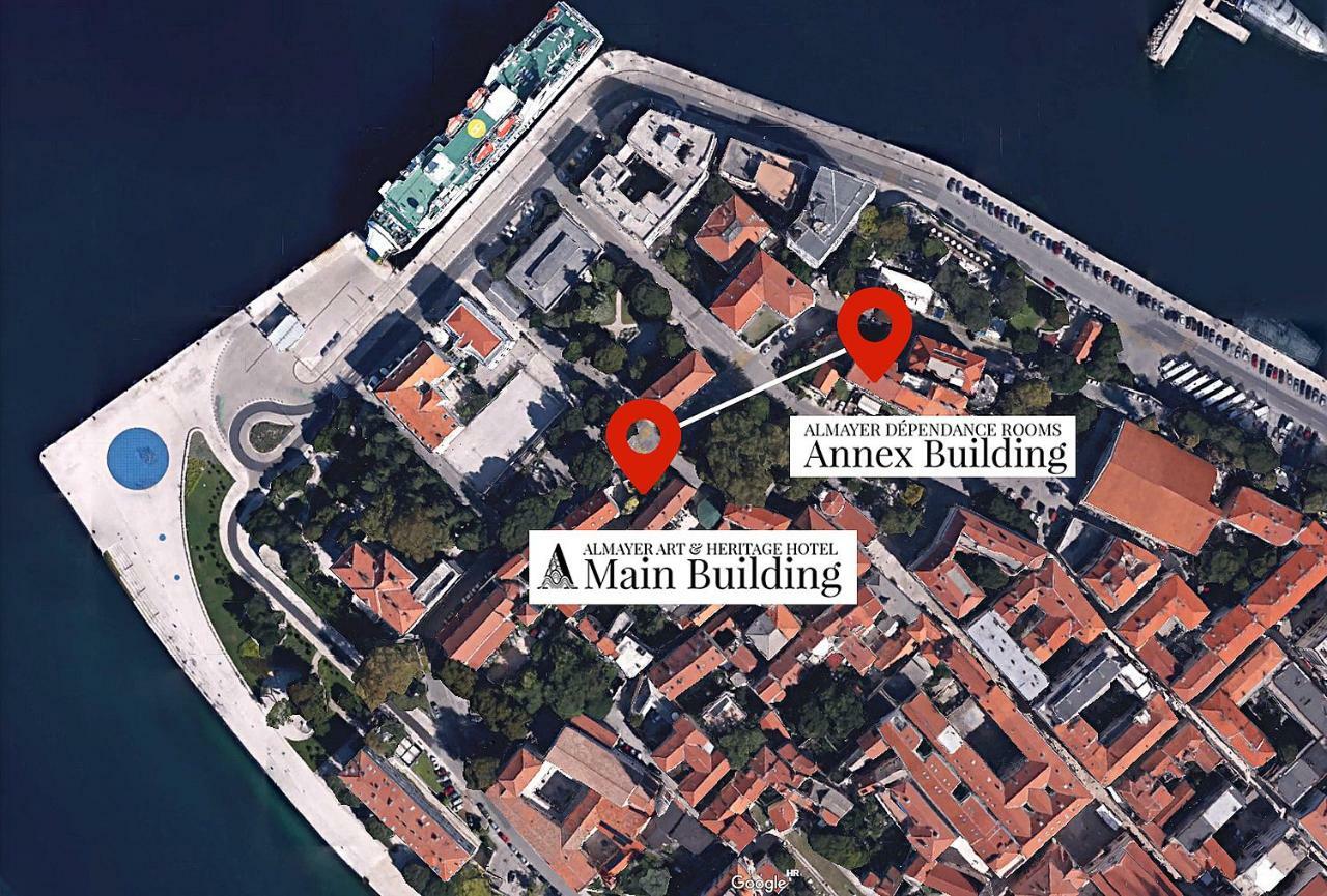 Almayer Art & Heritage Adults Only Hotel And Dependance Rooms Задар Екстериор снимка